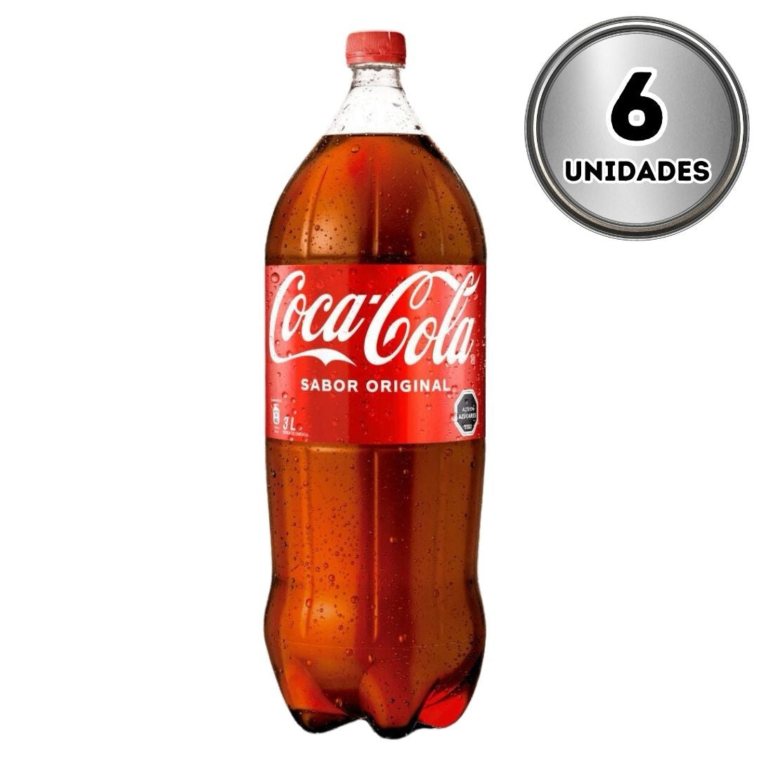 COCA COLA 3 LITROS DESECHABLE