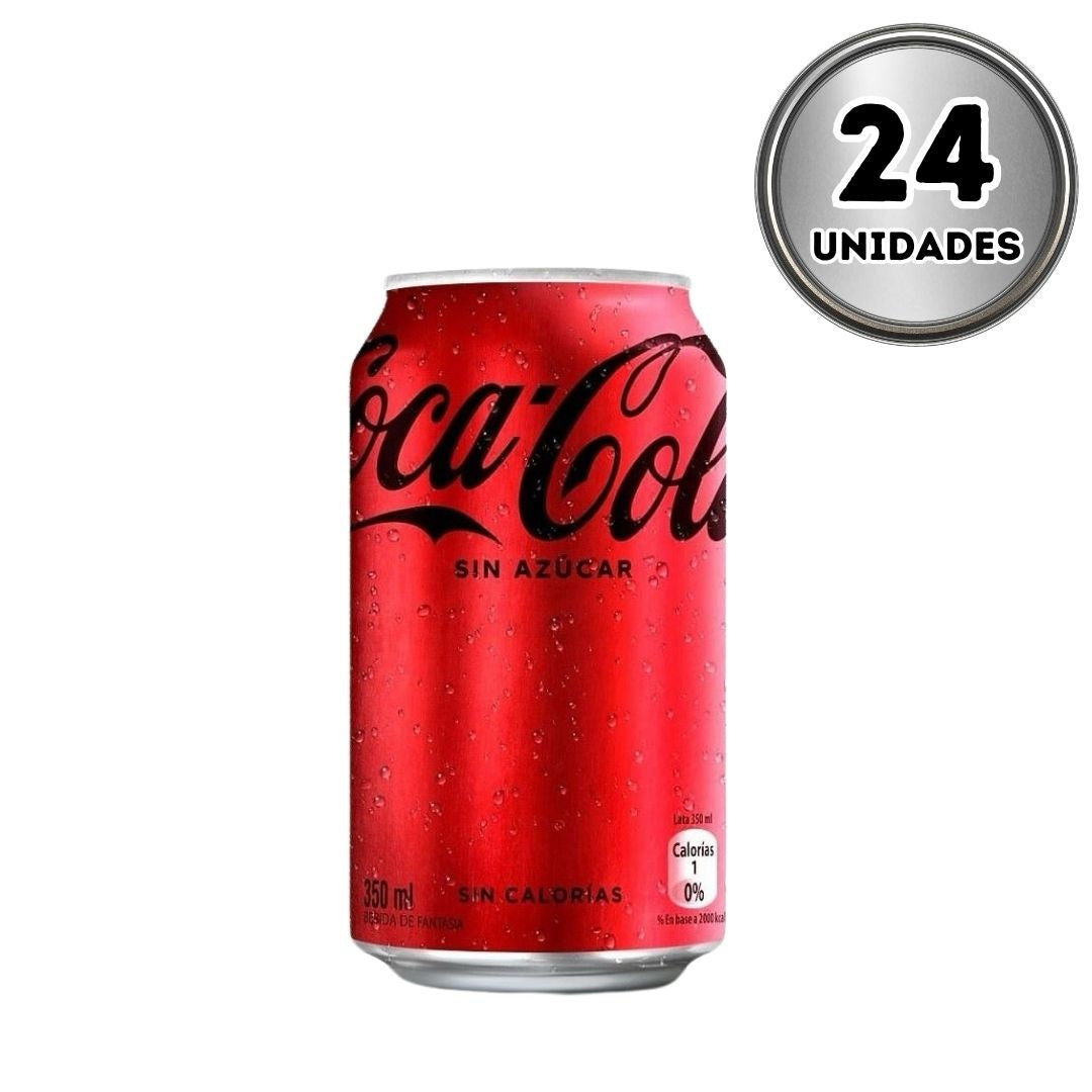 COCA COLA ZERO 350ML LATA
