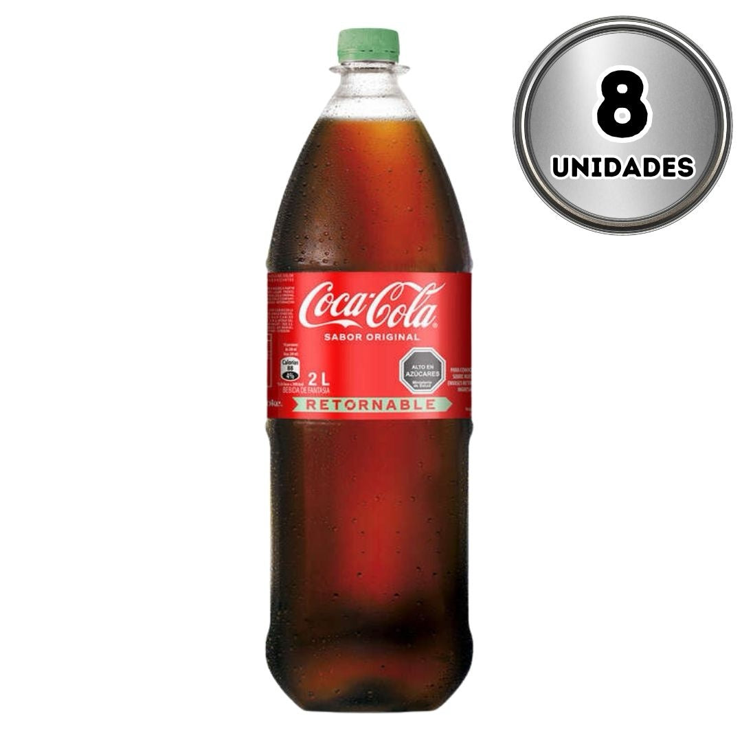COCA COLA 2 LITROS RETORNABLE