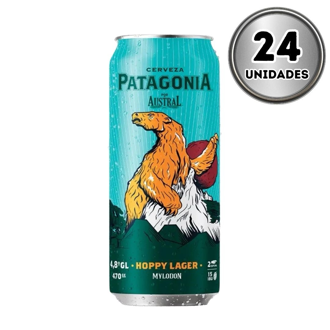 Cerveza Patagonia hoppy lager 470 cc