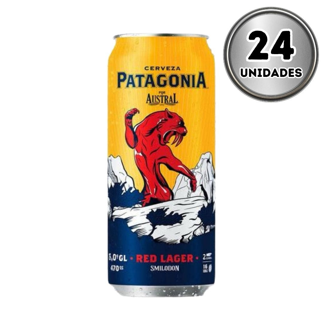 Cerveza Patagonia red lager 470 cc