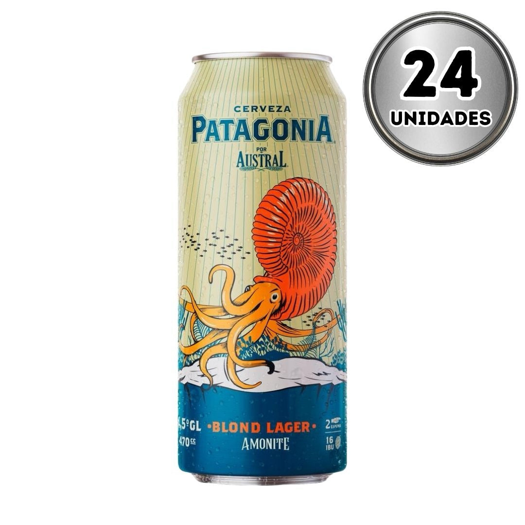 Cerveza Patagonia blond lager 470 cc