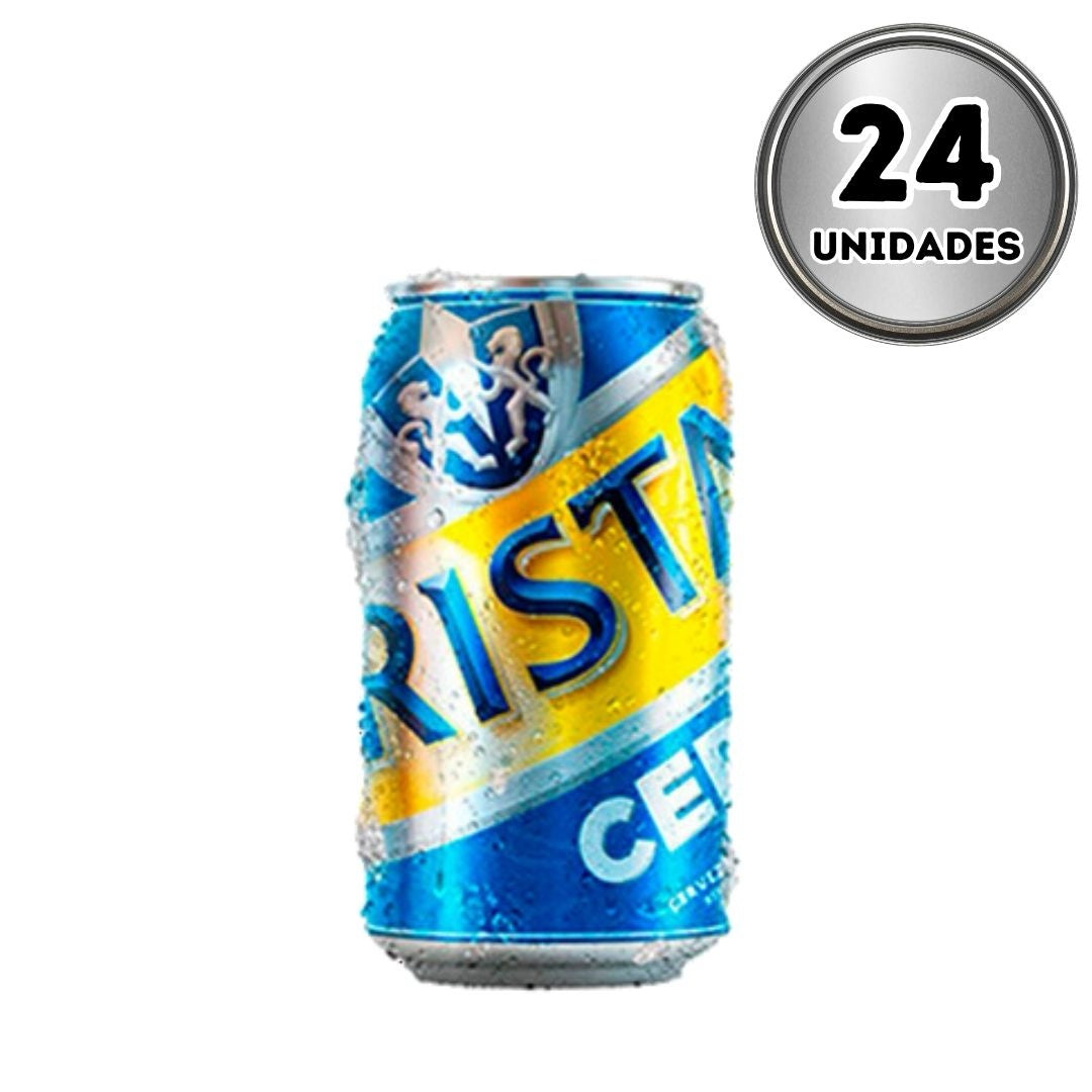 Cerveza cristal 0 350 cc