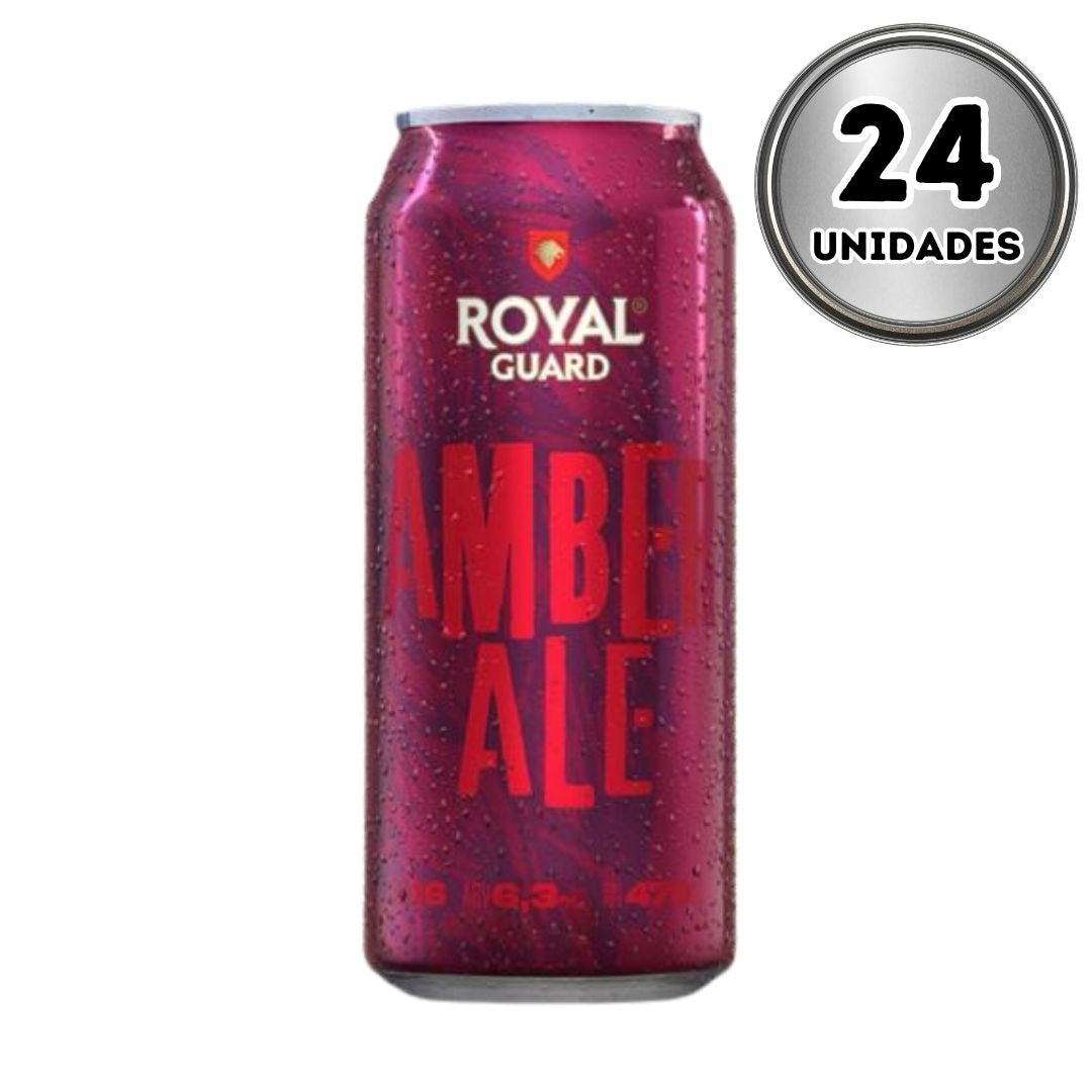 Cerveza royal amber ale 470 cc