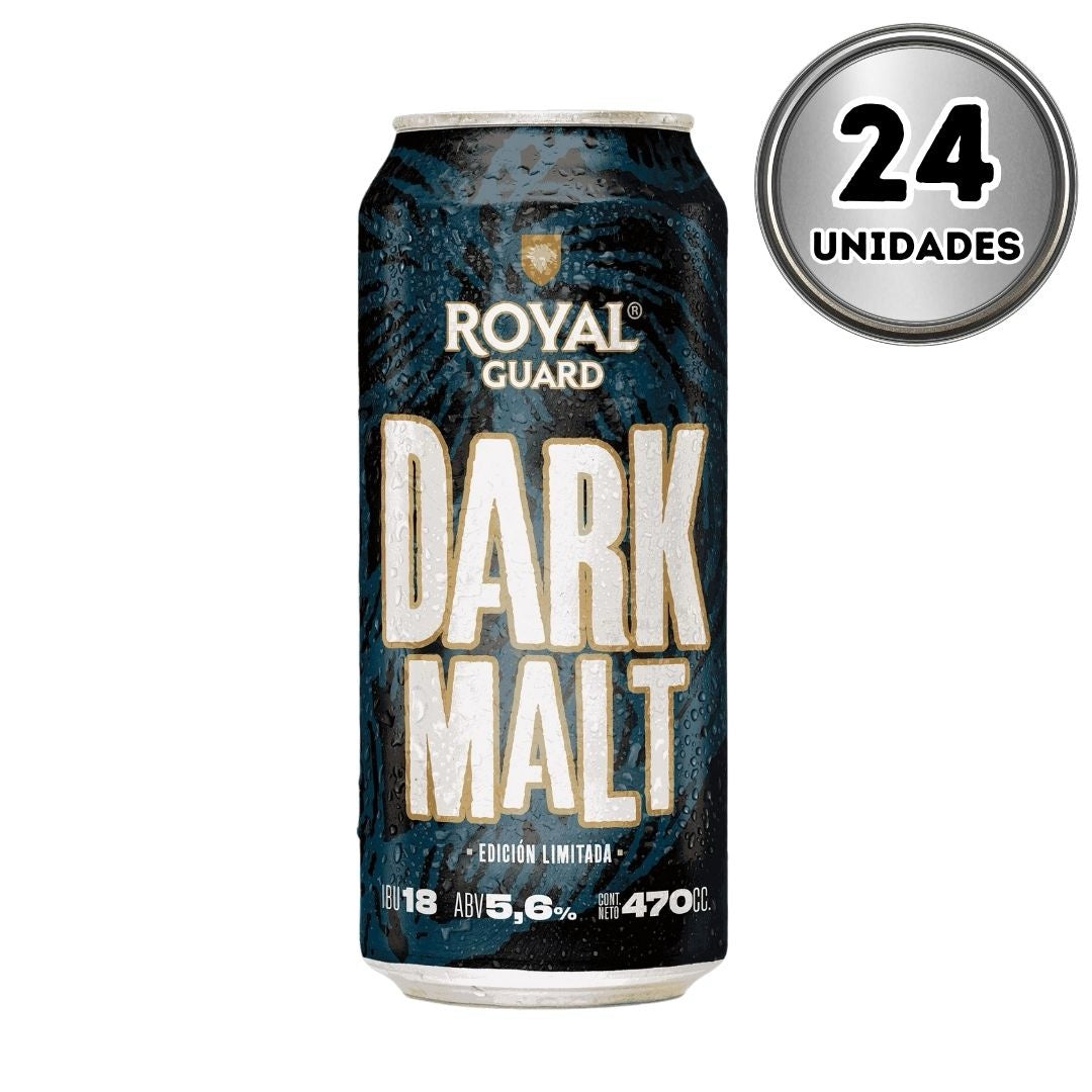 Cerveza royal dark malt 470 cc