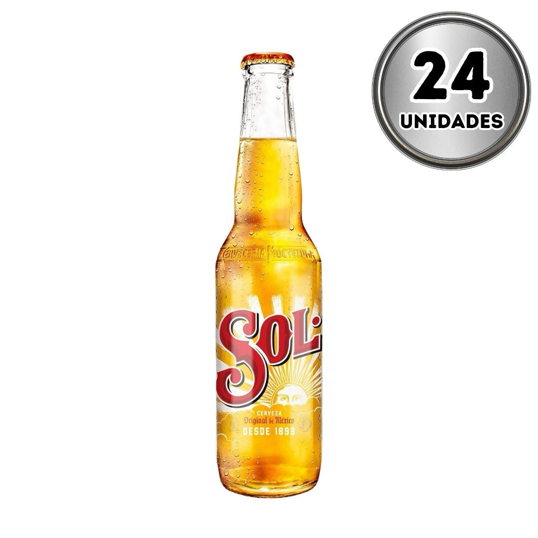 Cerveza sol 330 cc