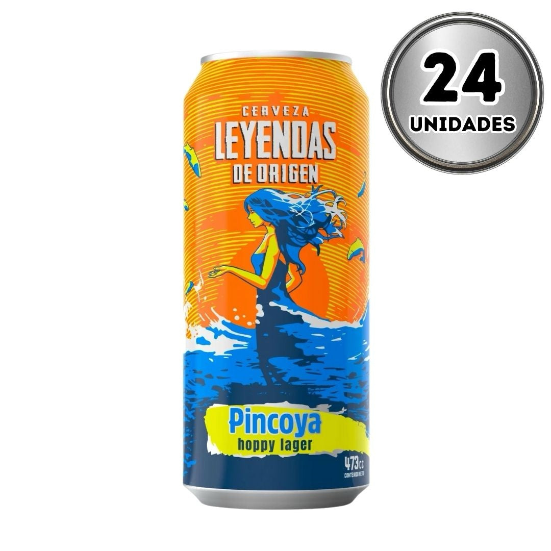 Cerveza Leyendas de origen pincoya 473 cc