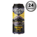 Cerveza volcanes del sur premium lager 470 cc