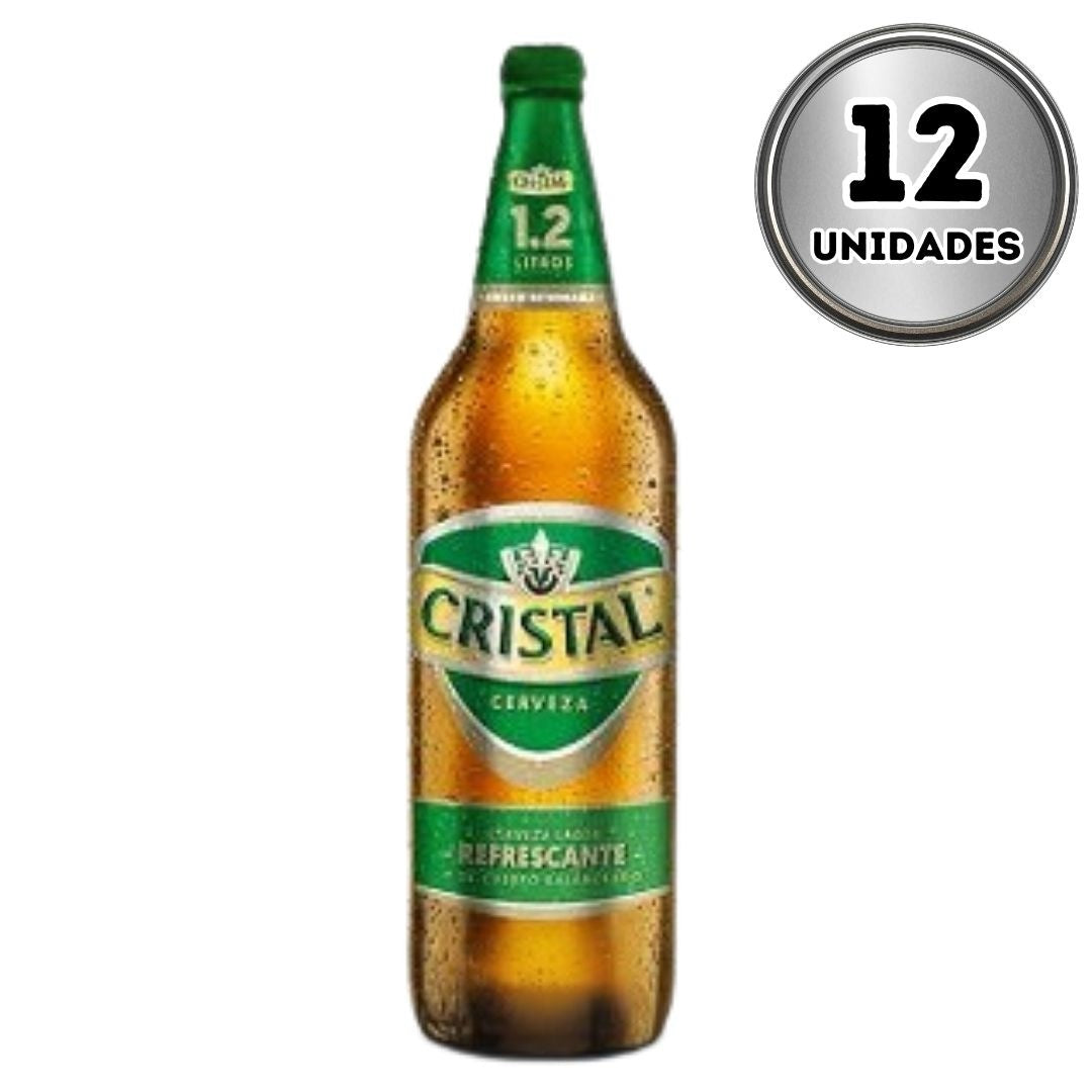 Cerveza cristal 1.2 litros