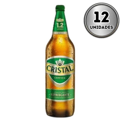 Cerveza cristal 1.2 litros