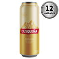 Cerveza cusqueña dorada latón