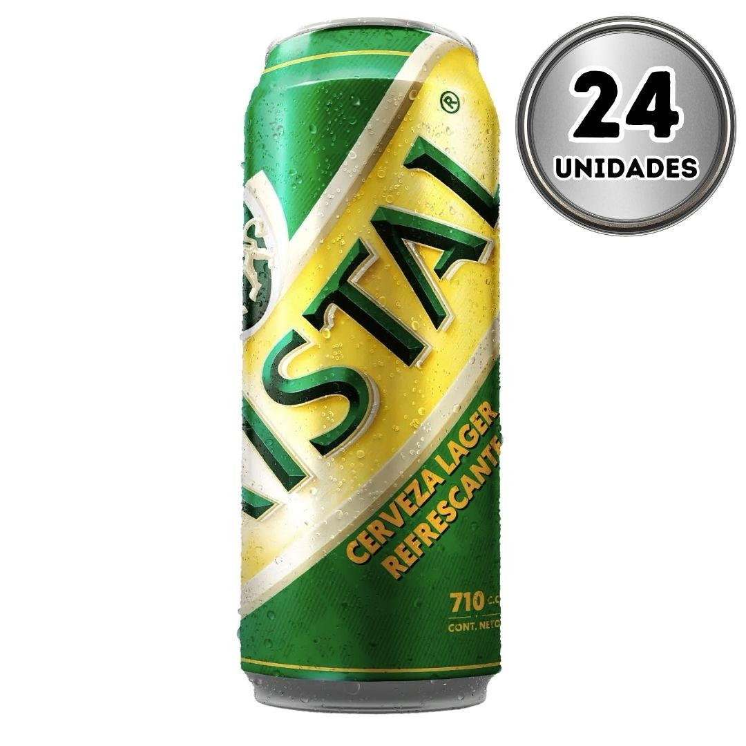 Cerveza cristal latón