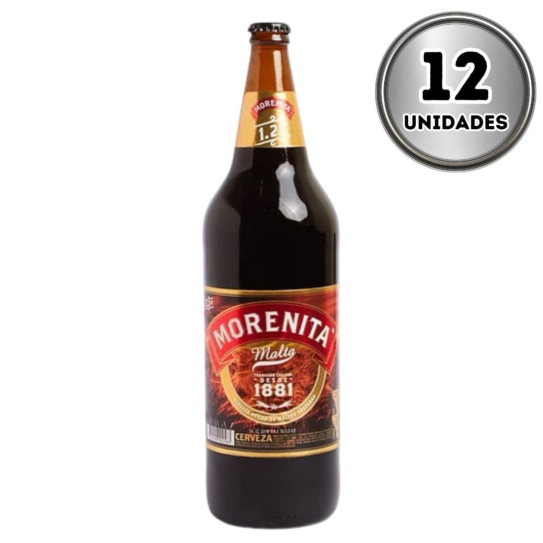Cerveza morenita 1.2 litros
