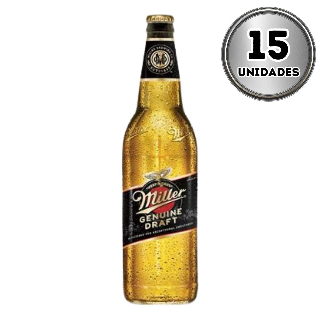 Cerveza miller 650 cc