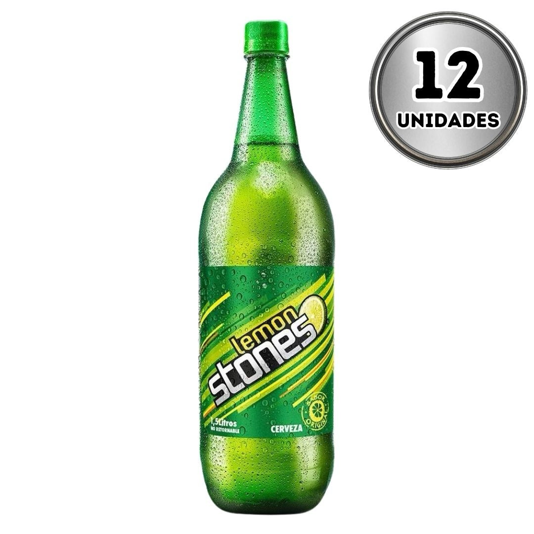 Cerveza Lemon Stones 1.5 Litros desechable