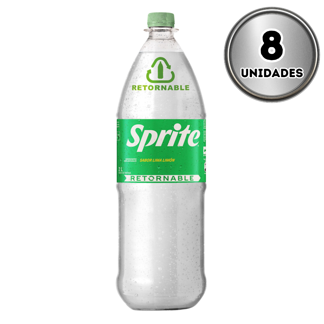 Sprite 2 litros retornable