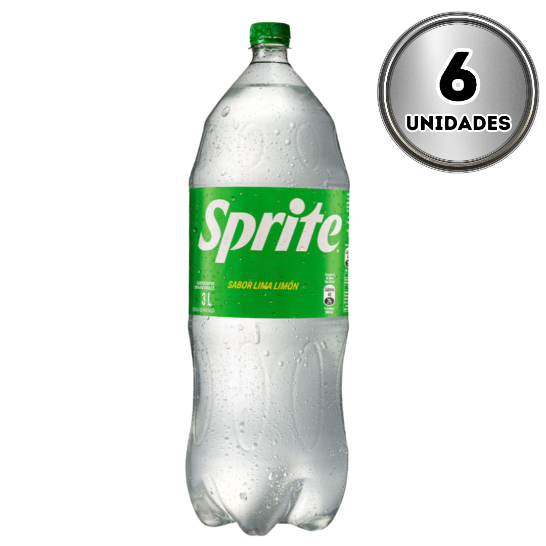 Sprite 3 litros desechable
