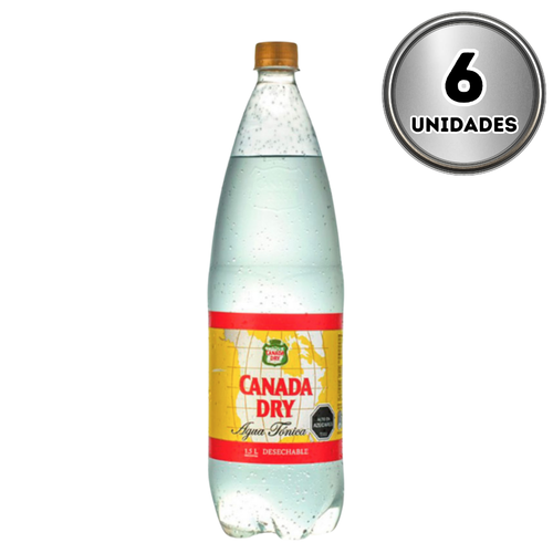 Agua tónica Canada dry 1.5 litros