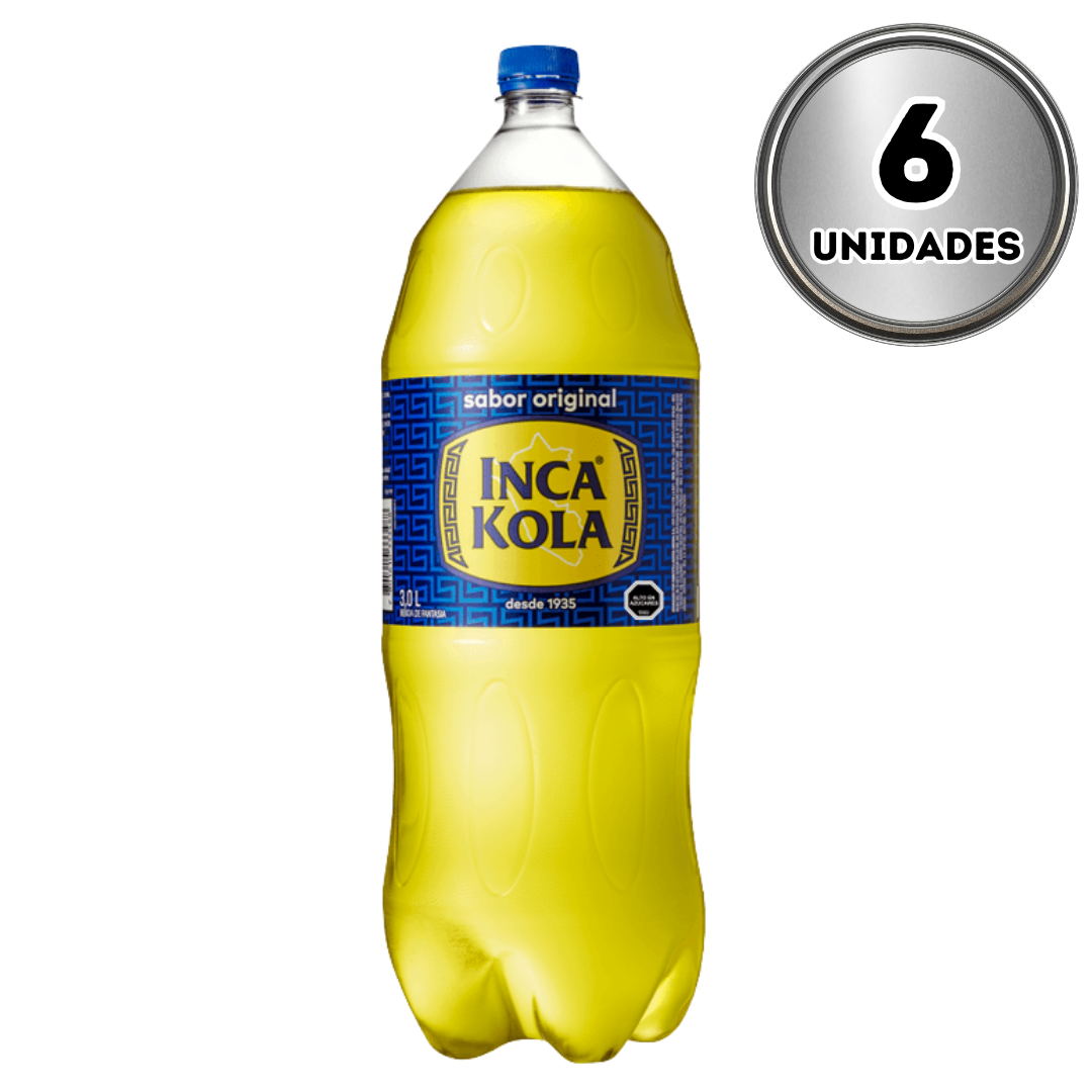 Inca kola 3 litros desechable