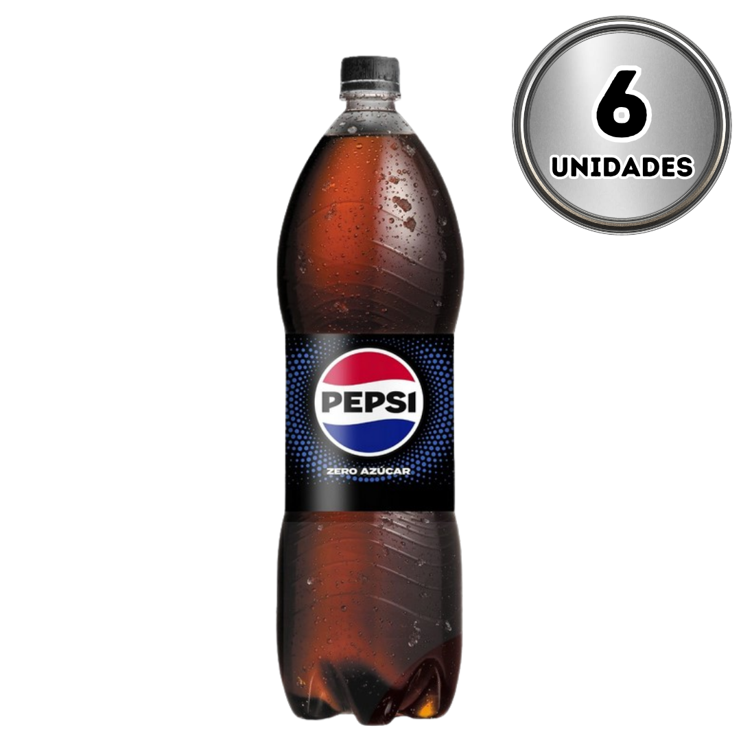 Pepsi zero 2 litros desechable