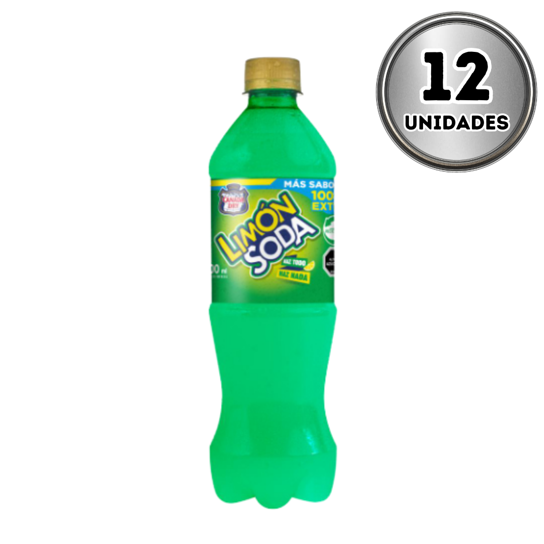 Limón soda 600 ml