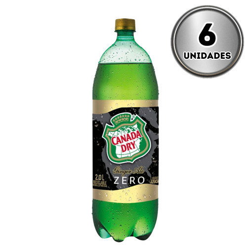 Canada Dry zero 2 litros desechable