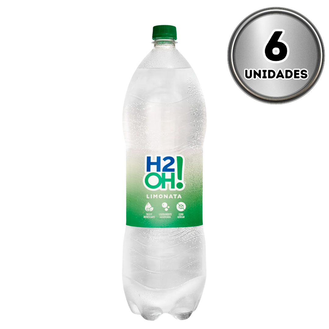 H2OH lima limón 2 litros