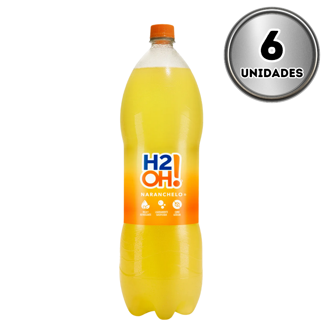 H2OH naranchelo 2 litros