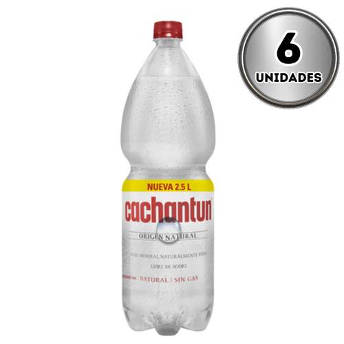 Agua cachantun sin gas 2.5 litros