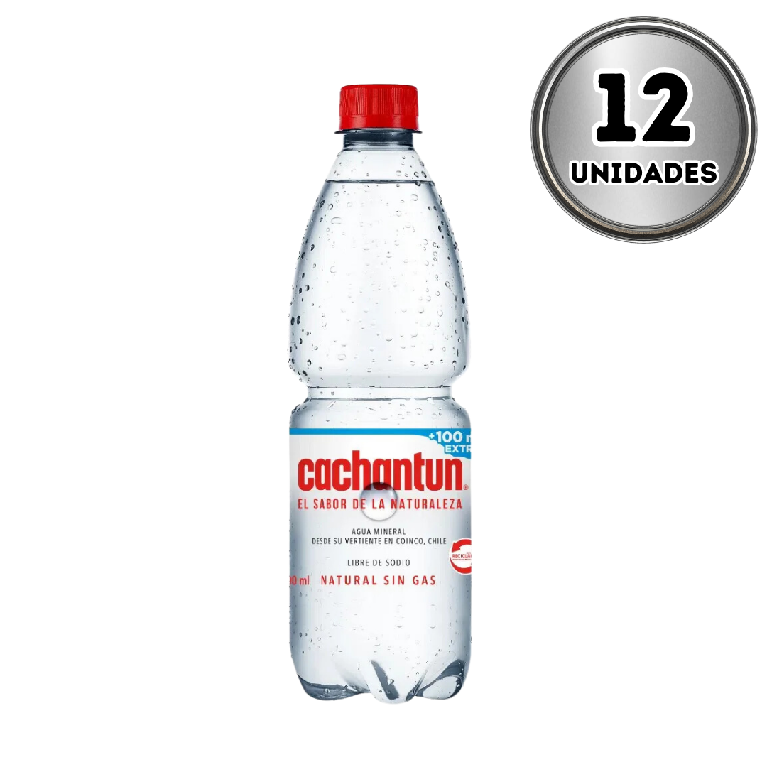 Agua cachantun sin gas 600 ml