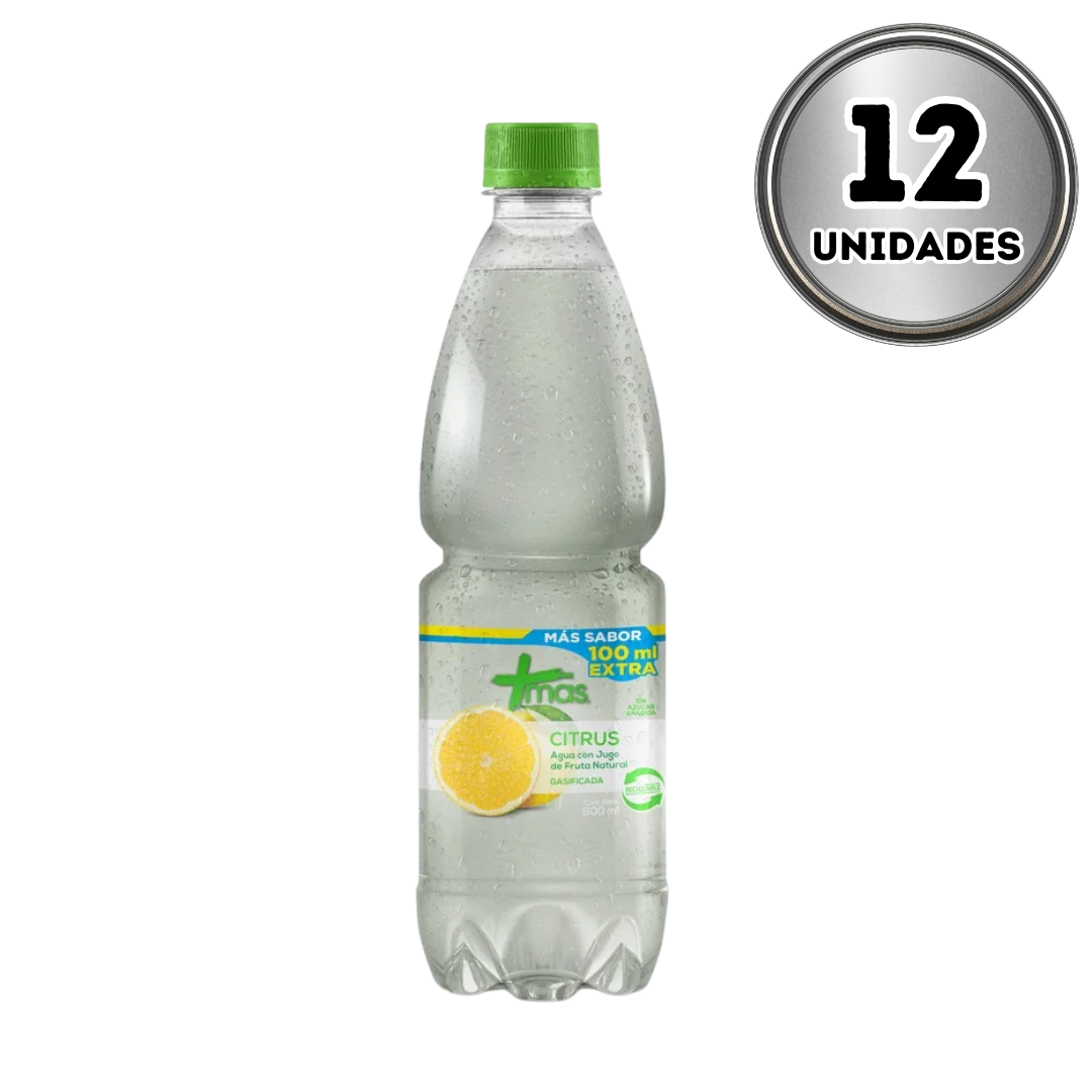 Agua Cachantun más citrus 600 ml