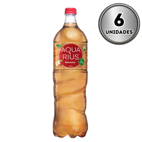 Agua Aquarius manzana 1.6 litros