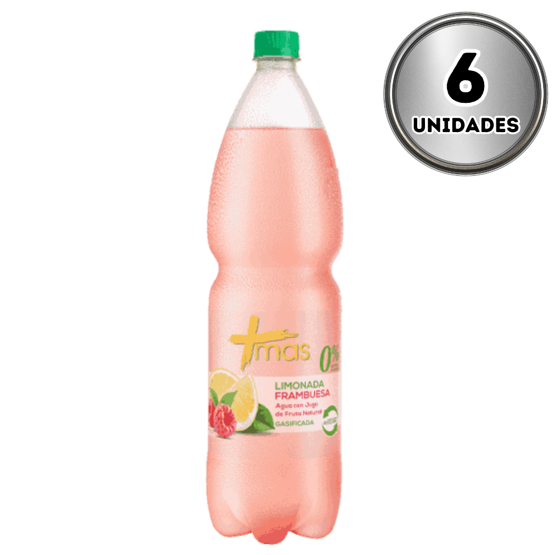 Agua cachantun más limonada frambuesa 1.6 litros
