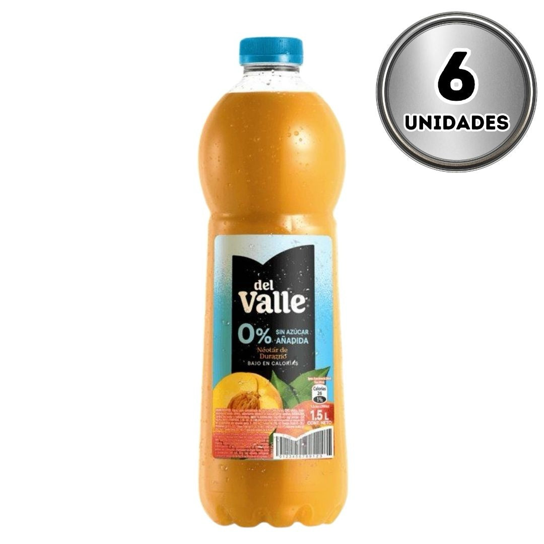 Jugo andina del valle durazno 0% azúcar 1.5 litros
