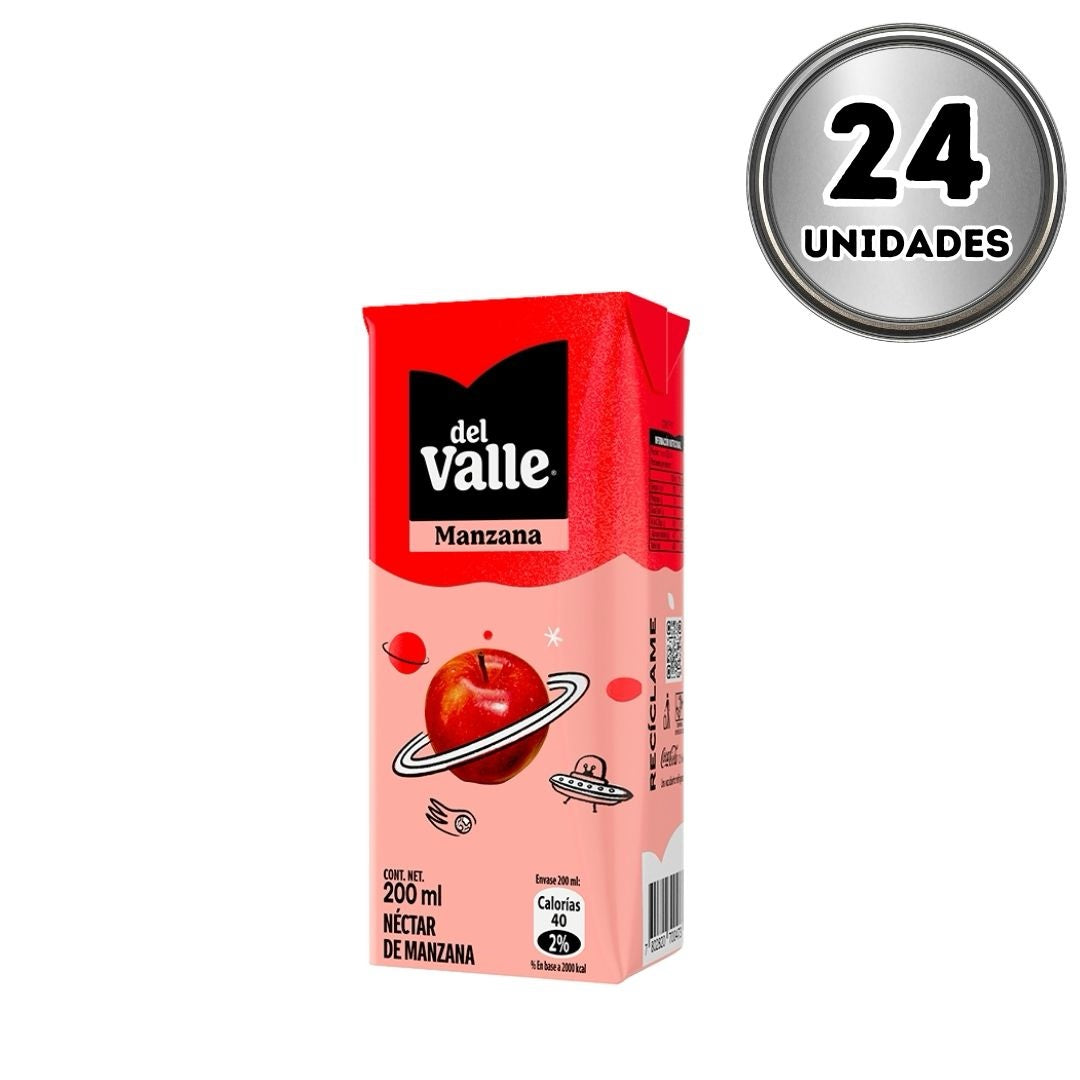 Jugo andina del valle manzana en caja