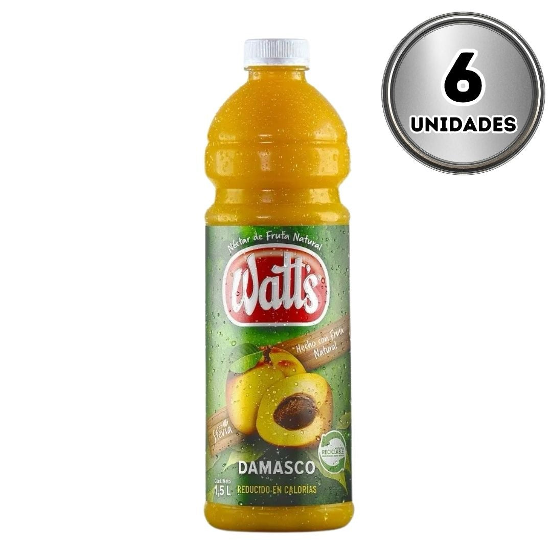 Jugo watt’s Damasco 1.5 litros