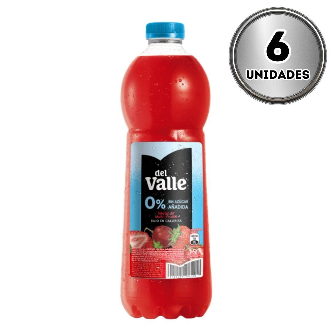 Jugo andina del valle multi frutilla 0% azúcar 1.5 litros