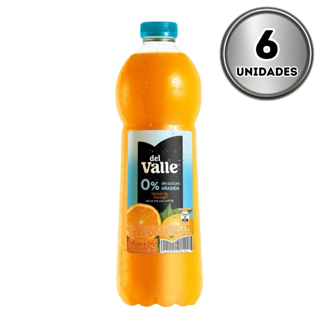 Jugo andina del valle naranja 0% azúcar 1.5 litros