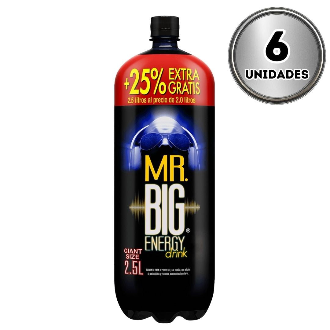 Mr big energy drink 2.5 litros
