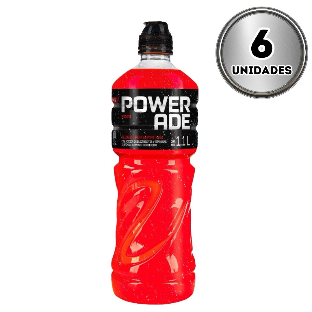 Powerade roja 1.1 litros