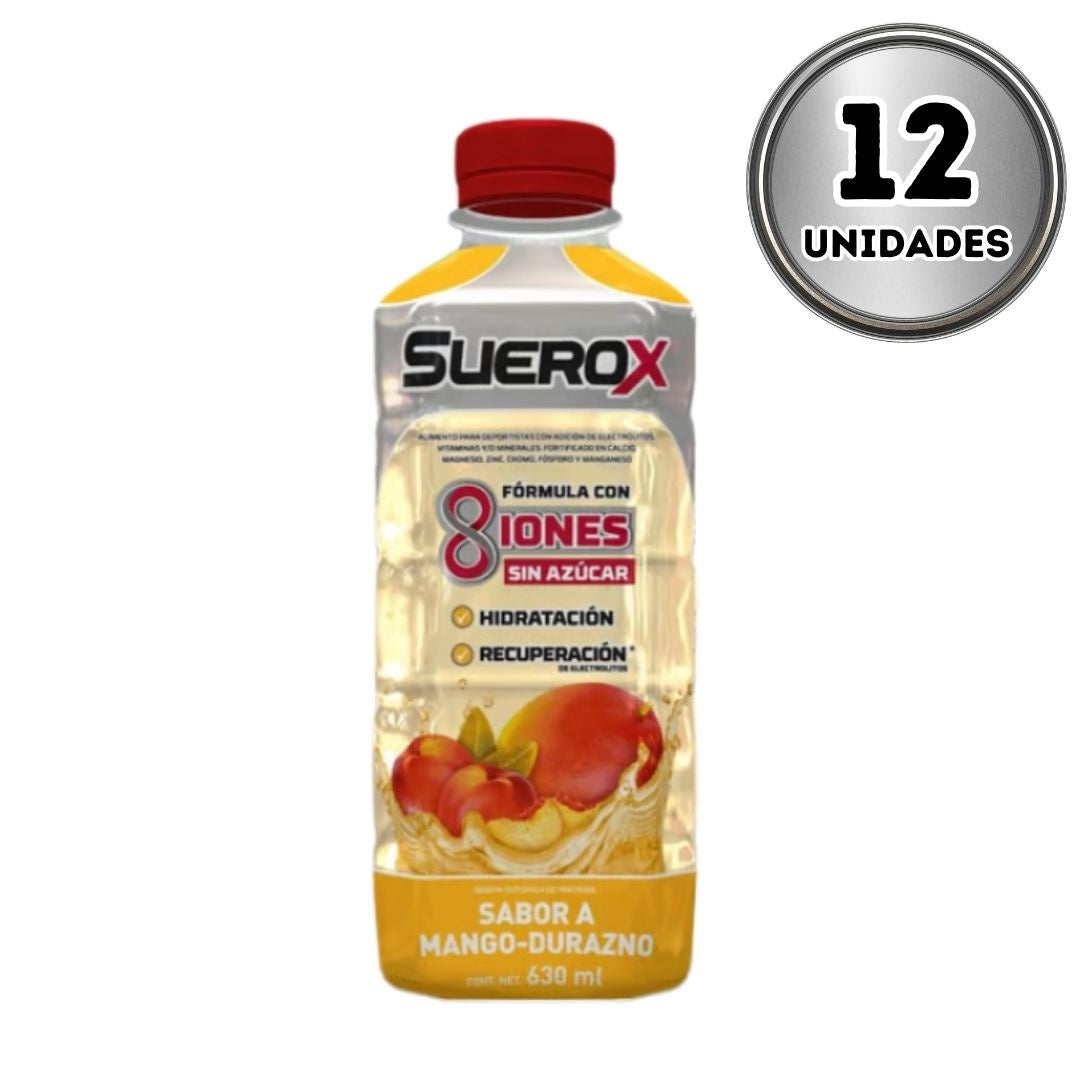 Suerox mango durazno 630 ml