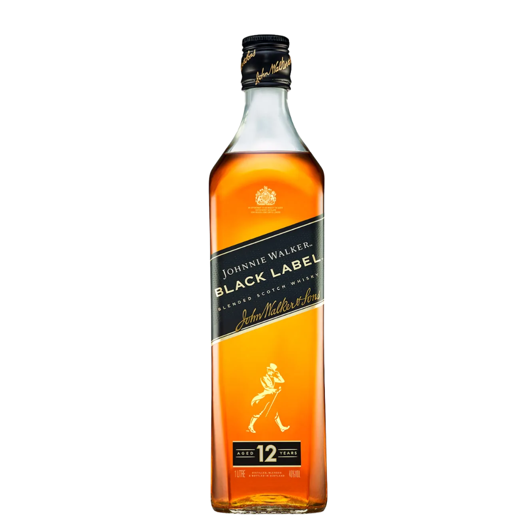Whisky Johnnie walker black Label 1 litro