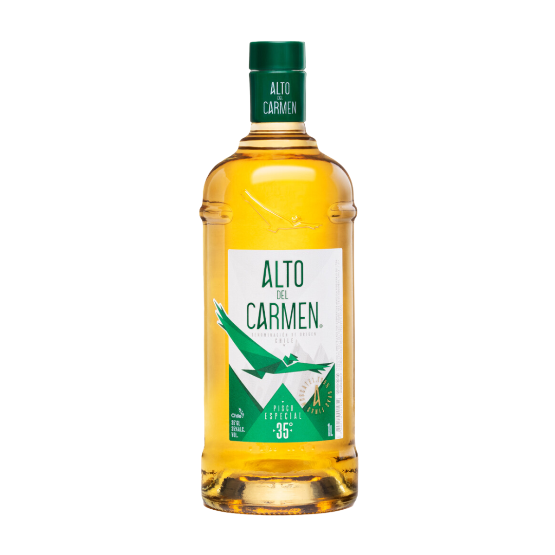 Pisco alto del Carmen 1 litro