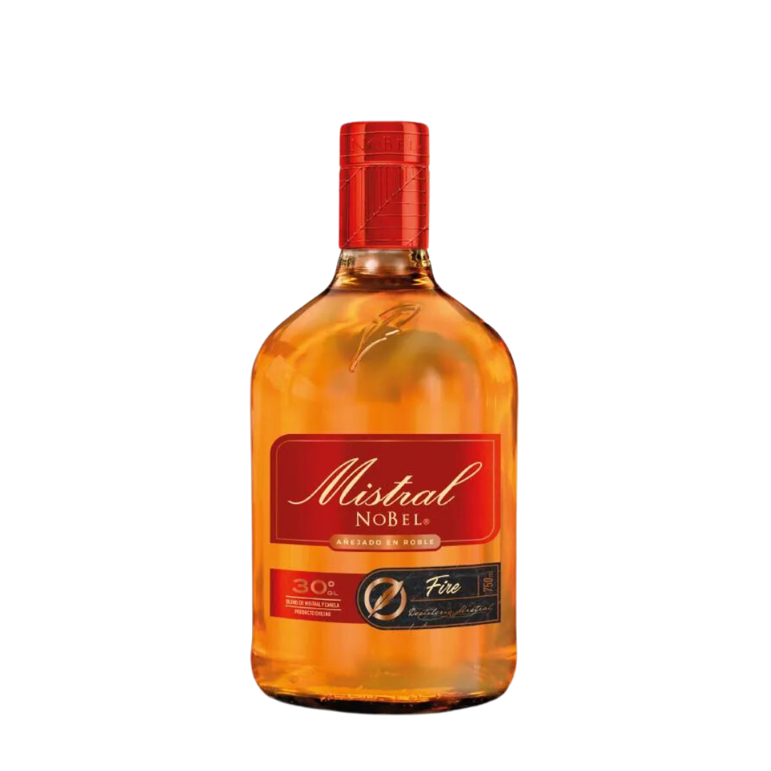 Pisco Mistral Nobel Fire 750 ml