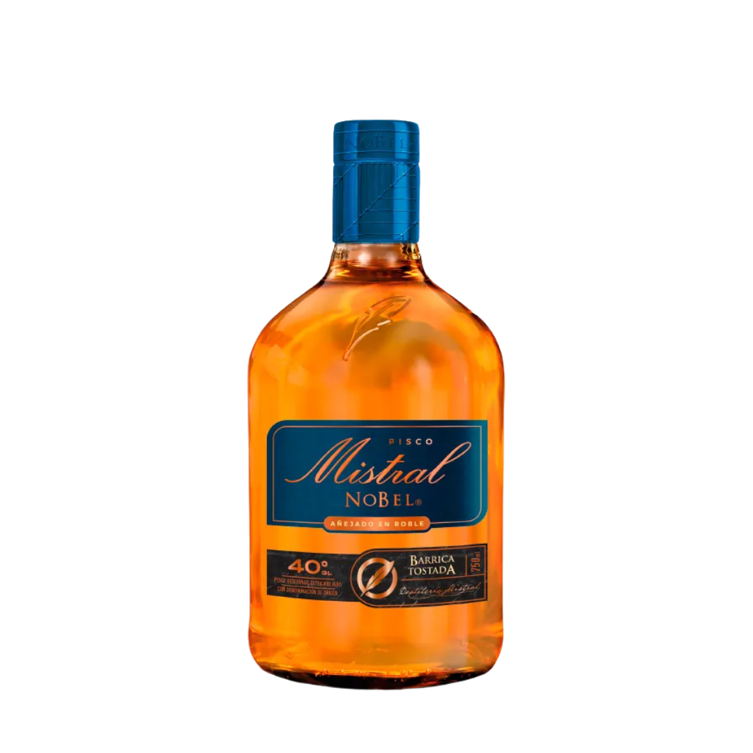 Pisco Mistral Nobel Barrica Tostada 40° 750 ml