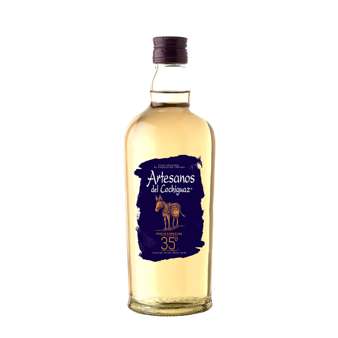 Pisco artesanos de cochiguaz 700 ml