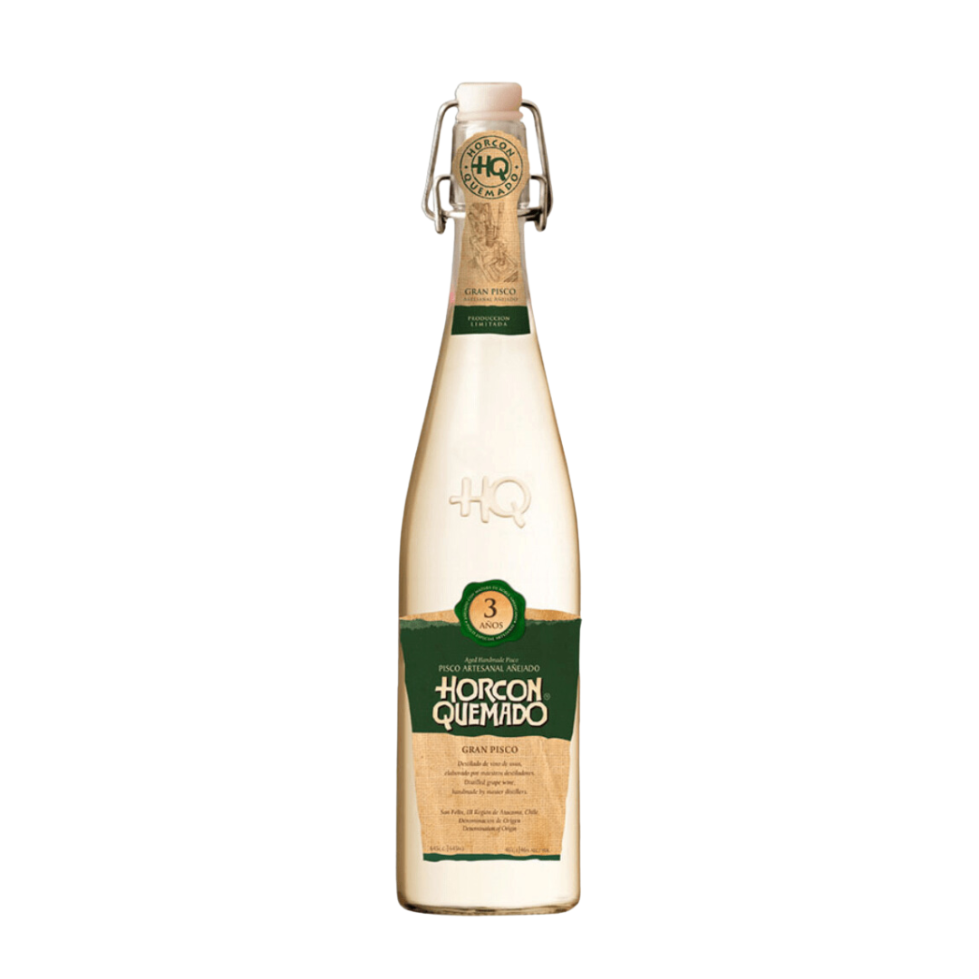 Pisco horcón quemado 3 años