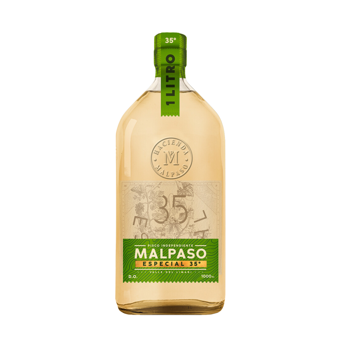 Pisco malpaso 35° 1 litro