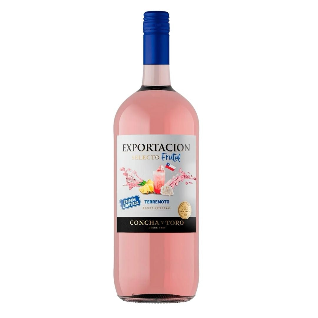 Vino exportación selecto frutal terremoto
