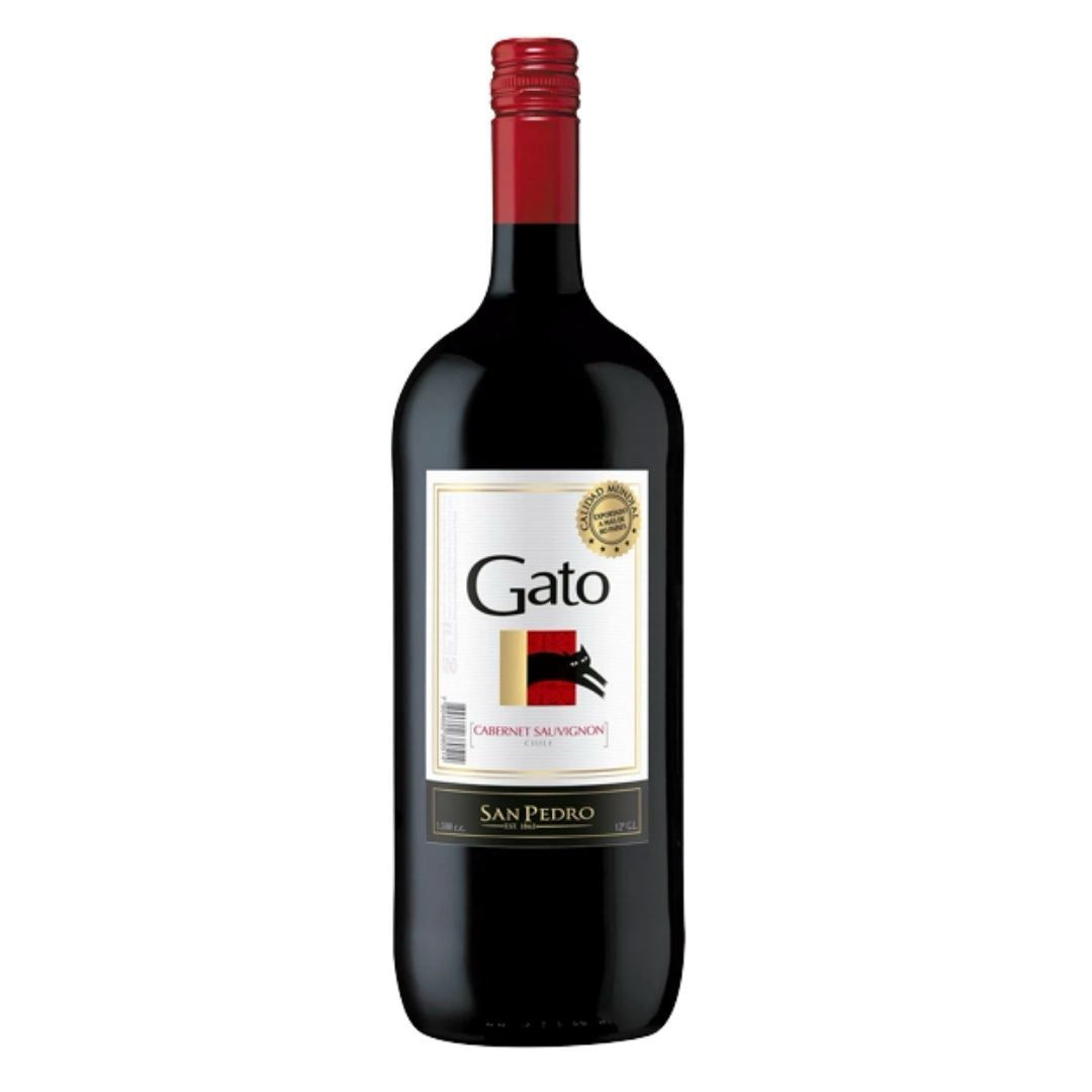 Vino gato Cabernet Sauvignon botellón 1,5 litros